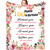 Eliber Happy 100th Birthday Gifts for Women Blanket 100th Birthday Decorations Throw Blanket Birthday Gift Ideas for 100 Year Old 60"X50"
