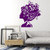Vinyl Wall Decal Beauty Salon Hair Stylist Hairdresser Barber Tools Stickers (ig2979) Purple