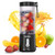 Portable Blender,Personal Blender for Shakes and Smoothies,16 oz Mini Blender with Six Blades Fruit Juicer,USB Rechargeable Mixer for Travel,Gym, Camping
