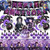 Wednesday Addams Birthday Party Decoration, Wednesday Addams Party Supplies Include Banner, Balloons, Tablecloth, Cake Toppers, Wednesday Addams Party Favors
