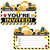 Construction Dump Truck Birthday Party Invitations for Boys, 30 Invite Cards with Envelopes, Kids Party Supplies