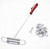 BBQ Meat Branding Iron with Changeable Letters Personalized Barbecue Steak Names Press Tool for Grilling