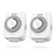 TiFFCOFiO Indoor Mechanical Timers for Electrical Outlets, 2 Prong Plug in Outlet Timer, Daily Repeating Light Timer for Indoor Lights, ETL Listed, 2 Pack