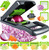 Vegetable Chopper, Multifunctional 13-in-1 Food Choppers Onion Chopper Vegetable Slicer Cutter Dicer Veggie chopper, Mandoline Slicer for Kitchen