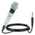 5 CORE Premium Handheld Microphone Unidirectional Vocal Dynamic Cardioid Mic with Detachable 10ft XLR Cable, Mesh Grille & ON/Off Switch Suited for Speakers, Amp, Mixers, Karaoke Singing- PM 305