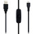 Aukru Micro USB Power Charging Cable with ON / OFF Switch for Raspberry Pi - Easy Start / Reboot (Black)