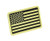 HAZARD 4 US Flag Rubber 3D Velcro Morale Patch, Left Arm, Glow in The Dark