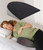 K?lbs Bed Wedge Pillow with Memory Foam Top | Chic Jacquard Cover | Wedge Pillow for Sleeping and Acid Reflux, Heartburn, GERD