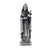 Pewter Catholic Saint St Therese Statue with Laminated Prayer Card, 3 1/2 Inch