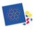 Learning Resources LER1512 Two-Sided Pattern Array Block Geoboard