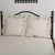 Farmhouse Ticking Taupe Fabric Euro Sham
