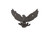 Handcrafted Nautical Decor Cast Iron Flying Eagle Decorative Metal Talons Wall Hooks 6"