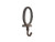 Handcrafted Nautical Decor Rustic Copper Cast Iron Letter O Alphabet Wall Hook 6"