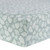 Trend Lab Tropical Leaves Deluxe Flannel Fitted Crib Sheet,Sage