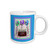 3dRose Happy Birthday 80th Chocolate Cake Mug, 11-Ounce