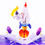 Liif Rocket Spaceship 3D Greeting Congratulations Pop Up Card - For All Occassion, Graduations Card For 2023,Happy Birthday Card For Kids, Son, Boy, Astronaut, NASA, College| With Message Note & Envelop | Size 5 x 7 Inch