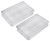 ToolUSA 6 grid Small Storage Box: TJ-28702-Z02 : (Pack of 2 Boxes)