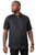 Chef Works Men's Arcadia Chef Coat, Black, XX-Large