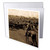 3dRose Early 1900s Under a Big Blue Texas Sky Sepia - Greeting Cards, 6 x 6 inches, set of 12 (gc_16075_2)
