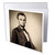 3dRose Abraham Lincoln Stereoview Card Sepia - Greeting Cards, 6 x 6 inches, set of 12 (gc_77398_2)