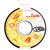 ScrapCooking SCRAP COOKING - Crown Tart Mould - Non-Stick Mould with Hole and Removable Base - Diameter 30 cm - Circle Pizza Quiche Cake Accessory - 1320