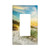 Beach Sand Single Rocker Light Switch Cover Wall Plate 1-Gang Decorative Faceplate Bedroom Kitchen Decor Electrical Switch Plate Cover 4.5" X 2.76" Seaweed