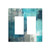 Turquoise and Grey Light Switch Cover 2 Gang Rocker Wall Plate Decorative Switch Plate Covers, Abstract Teal Double Decorator Switch Plates Outlet Covers, 4.5 x 4.5 Inch Turquoise and Grey Light Switch Cover 2 Gang Rocker Wall Plate Decorative Switch Plate Covers, Abstract Teal Double Decorator Switch Plates Outlet Covers, 4.5 x 4.5 Inch