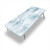 DWADW Marble Tablecloth for Folding Table, Soft Pastel Toned Abstract Hazy Wavy Pattern, Suitable for Rectangular Table Home Interior, 24"x 48" Table Cover, Blue Grey
