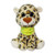 Calplush Pals 1 with Scarf Leopard Plush Animal Toy