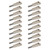 20pcs Mini Snap Links M2 Thread Clip Self-Locking Metal Clevis Clips Fixing Wing for Remote Control Model Airplanes Electric Plane