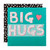 Hallmark Big Hugs General Love Support Card - Contemporary Text Based Design