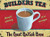Builders Tea small size metal sign 8" x 6" (og 2015)