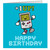 Cult Kitty - +1UP - Retro Gamer Gaming Card - Funny Birthday Card for Him - Birthday Card for Her - Mum Birthday Card - Dad Birthday Card - Cards for Husband, Wife, Boyfriend or Girlfriend