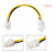 20cm ATX 4 Pin Male to 4 Pin Female EPS Power Cable Adapter Convertor for CPU Power Supply Stable Performance(3PCS)