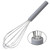 Kinggrand Kitchen Stainless Steel Wire Whisk Egg Beater, Sturdy Kitchen Tool Steel Handle with Silicone Wrap Hand Mixer, for Whisking Blending Beating Stirring