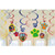 Paw Patrol Party Foil Hanging Swirl Decorations / Spiral Ornaments (12 PCS)- Party Supply, Party Decorations