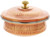Stainless steel copper serveware bowls set - serving bowls for cereal, soup, cooked food party serveware capacity 33 ounce