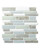 Art3d Kitchen Backsplash Peel Stick Thickened Tiles in Marble Design, 12"x12" (10 Tiles)