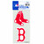MLB Boston Red Sox 2-Piece Die-Cut Decal, 4" x 8"