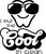 I Put The Cool in Clean Tooth Sunglasses Dentist Dental Hygienist Wall Decals for Walls Peel and Stick Wall Art murals Black Small 8 Inch