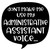 Dont Make Me Use My Administrative Assistant Voice Funny Wall Decals for Walls Peel and Stick Wall Art murals Black Medium 18 Inch
