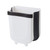HAOKTSB Garbage Container Garbage Can Bin Hanging Trash can, Trash can for Household Kitchen and Bathroom Waste Basket Garbage Can Bin for Bathrooms, Kitchens, Home Offices Garbage can