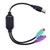 Top-Longer USB Male to PS/2 Female Converter Cable Cord Converter Active Adapter PS2 Keyboard Mouse Cable