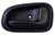 Eynpire 8032 Black Front/Rear Right Passenger Side Interior Inside Inner Door Handle For 1993-1997 Toyota Corolla; 1993-1997 Geo Prizm