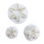 3Pcs Snowflake Plunger Cookie Cutter DIY Snowflake Cake Fondant Mold Plastic Cake Decorating Tools Baking Accessories Cookie Cutters For Baking Plastic