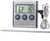Meat Thermometer with Probe,Cooking Thermometer Built in Countdown Kitchen Timer with Alarm for Grilling BBQ