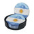 Round Coaster Set of 6 with Holder Argentina-Flag-Retro Leather Coasters for Drinks