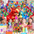 Mario Birthday Party Supplies Mario Birthday Party Decorations Include Backdrop,Birthday Banners, 18 Latex Balloons, 2 Foil Balloons,1pcs Cake Topper,24 Cupcake Toppers, 7" Mario plates and Fork