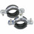 AKIHISA 10 Pack Split Ring Pipe Hanger Heavy Duty Adjustable Pipe Bracket Clamp Wall Mount Ceiling Mount Pipe Support ID 1 1/4 Inch(32mm)