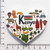 Kenya 3D Fridge Magnet Resin Handmade Craft Tourist Travel City Souvenir Collection Letter Refrigerator Sticker